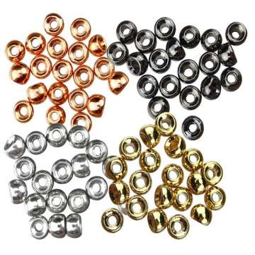 Hareline Slotted Tungsten Beads